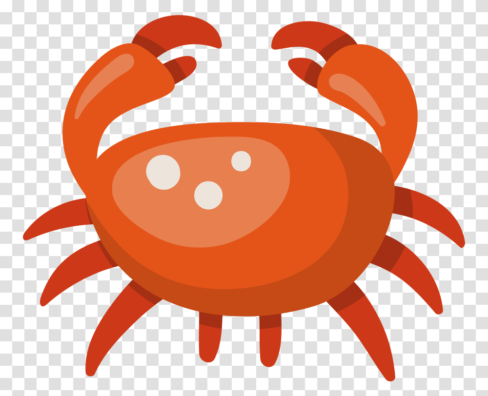 Crab Cartoon Clip Art Cartoon Crab, Seafood, Sea Life, Animal, Tick Transparent Png
