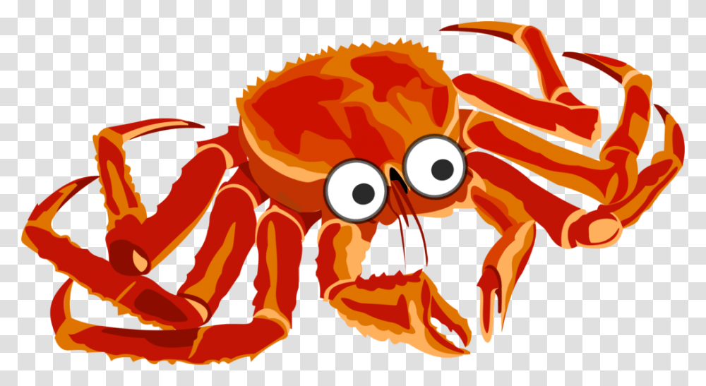 Crab Clip Art, Seafood, Sea Life, Animal, King Crab Transparent Png