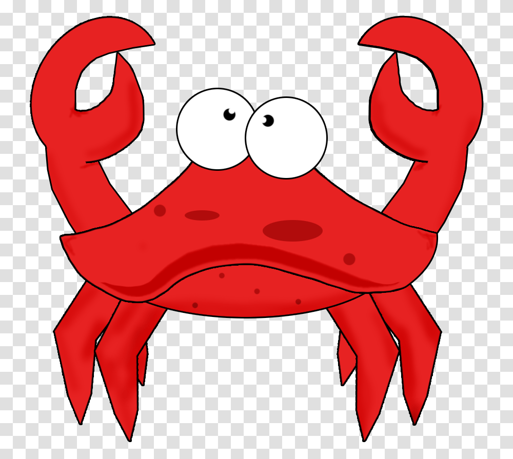 Crab Clipart Friendly, Reptile, Animal, Mouth, Mustache Transparent Png