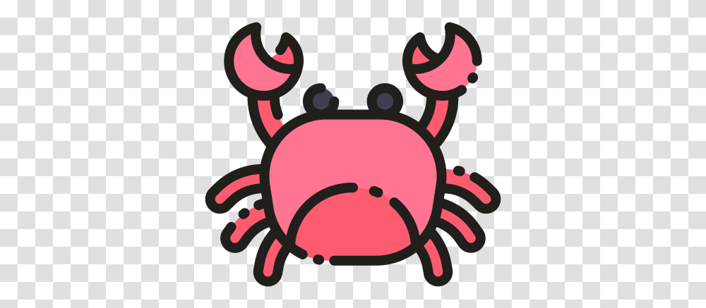 Crab Free Food Icons Happy, Seafood, Sea Life, Animal, King Crab Transparent Png