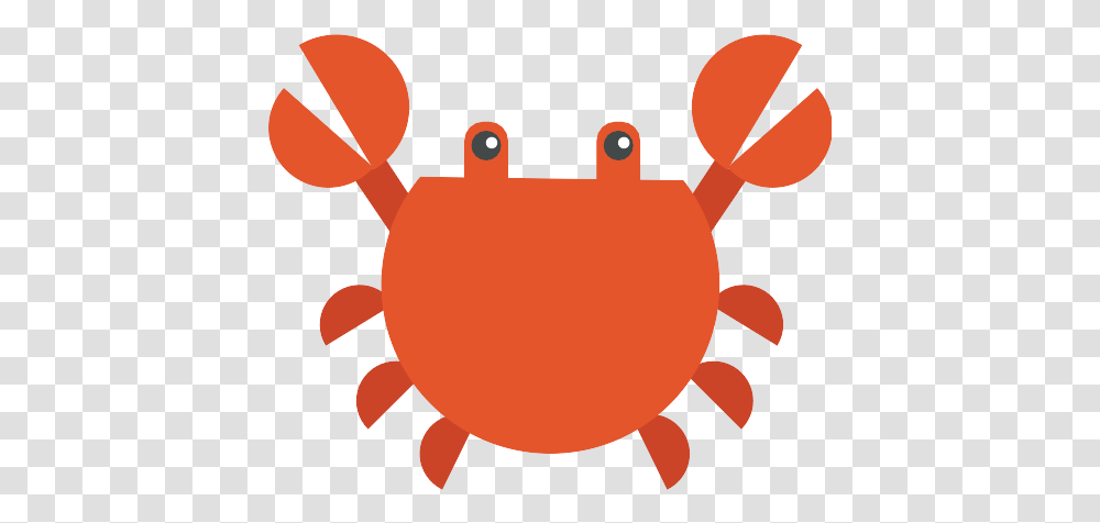 Crab Icon Lustgarten, Seafood, Sea Life, Animal, King Crab Transparent Png