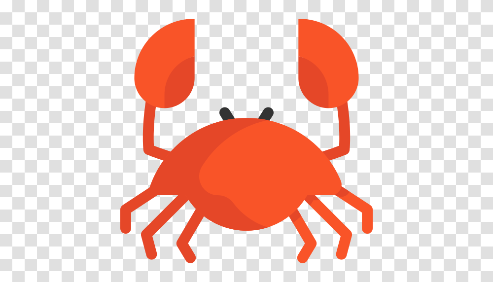 Crab Icon, Sea Life, Animal, Seafood, Tick Transparent Png