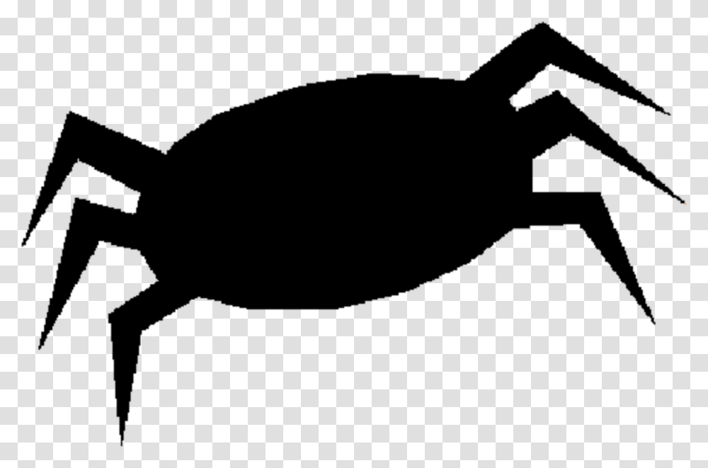 Crab Insect Decapods Silhouette Monochrome Photography Free, Gray, World Of Warcraft Transparent Png
