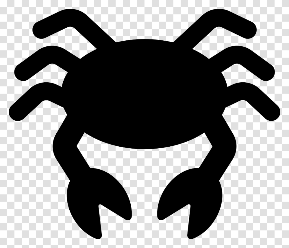 Crab Symbol, Seafood, Sea Life, Animal, Cow Transparent Png