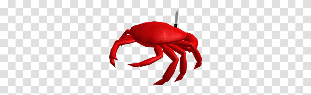 Crab With A Knife Roblox Crab With Knife, Seafood, Sea Life, Animal, Rose Transparent Png