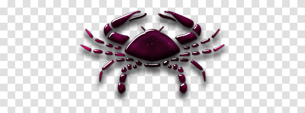 Crab Zodiac Icon Cancer Crab Symbol, Seafood, Sea Life, Animal, King Crab Transparent Png