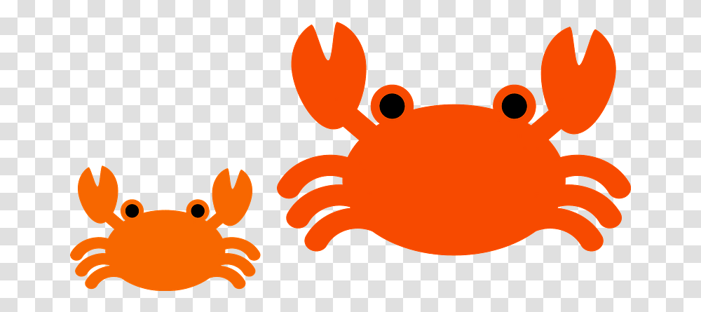 Crabs Animal Clipart Free Download Creazilla Crab, Sea Life, Food, Seafood Transparent Png
