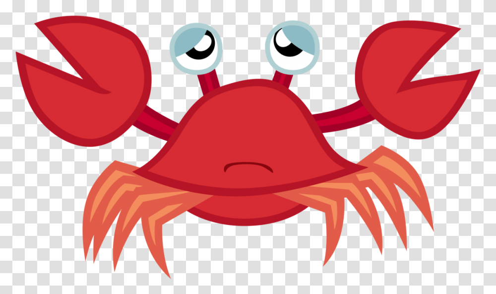 Crabs Clipart Crustacean Sad Crab, Sea Life, Animal, Food, Seafood Transparent Png