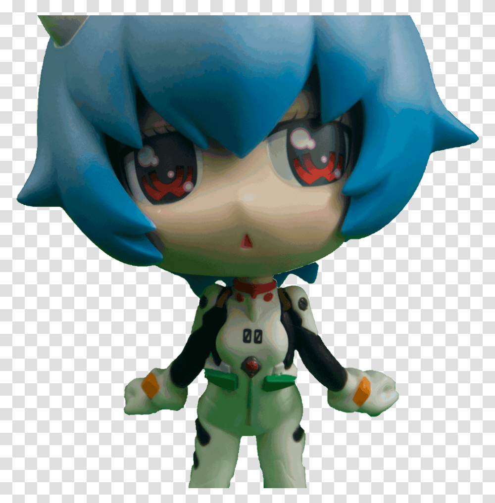 Crack Is Cheaper Anime Hobby Blog Sd Rei Ayanami Figure, Toy, Figurine, Sweets, Food Transparent Png