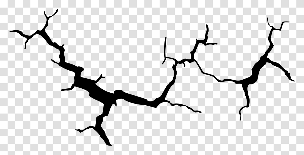 Crack Vector, Silhouette, Stencil, Bird Transparent Png