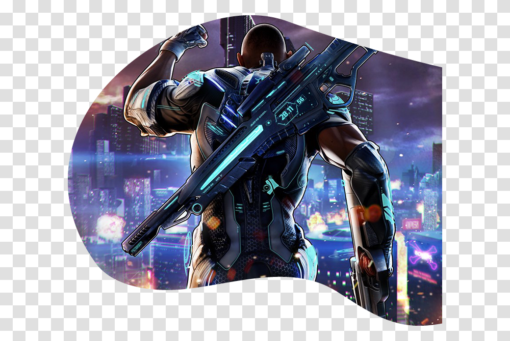 Crackdown 3 2 Crackdown, Person, Human, Gun, Weapon Transparent Png