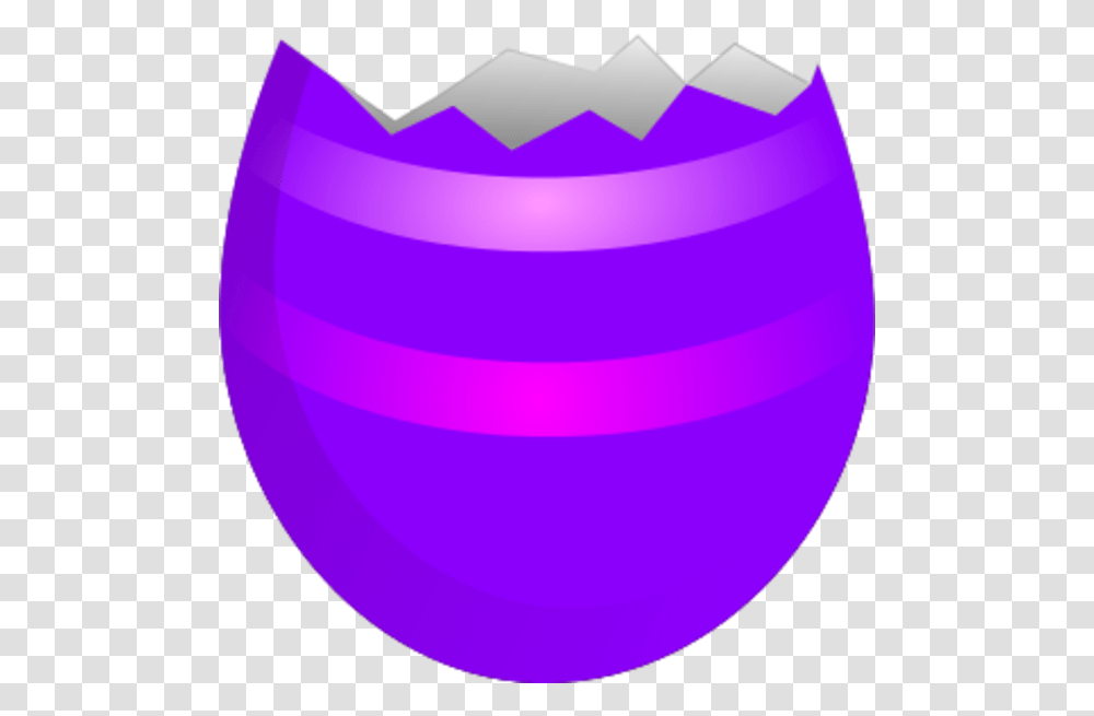 Cracked Easter Egg Clip Art Cracked Open Easter Egg, Purple, Diaper, Balloon, Sphere Transparent Png