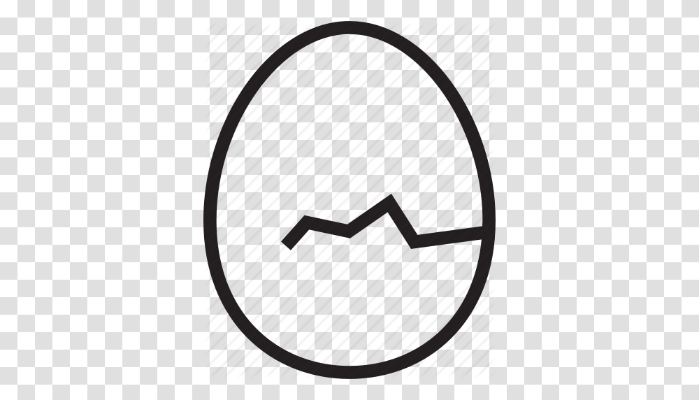 Cracked Egg Icon, Logo, Trademark Transparent Png