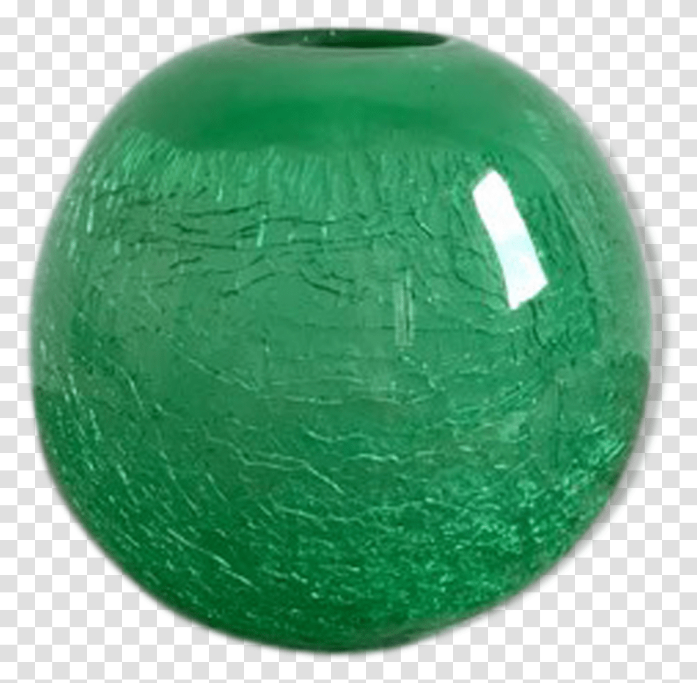 Cracked Glass Ball VaseSrc Https Ceramic, Tennis Ball, Sport, Sports, Jar Transparent Png