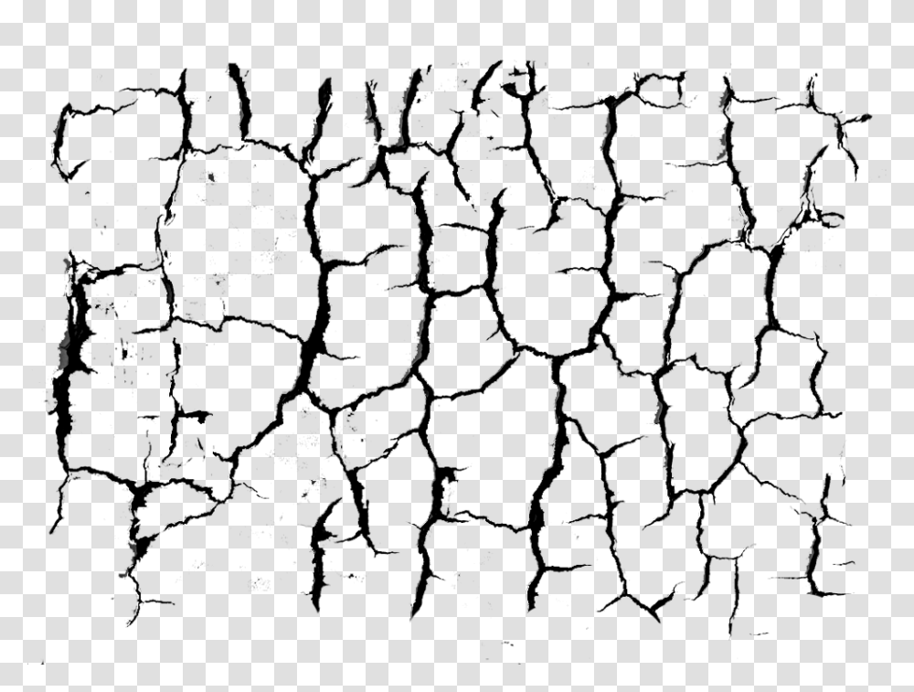 Cracked Glass Texture, Silhouette, Nature, Outdoors, Sand Transparent Png