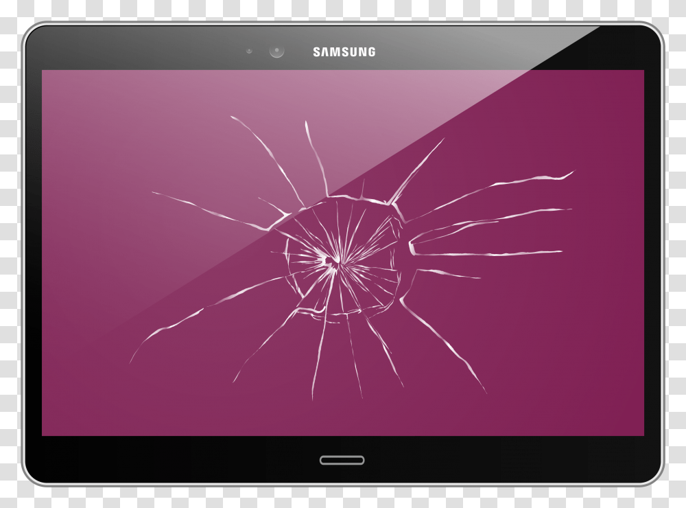 Cracked Phone Screen, Monitor, Electronics, Display, LCD Screen Transparent Png