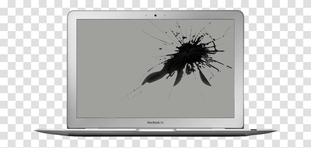 Cracked Screen Cracked Macbook Pro Mockup, Pc, Computer, Electronics, Monitor Transparent Png