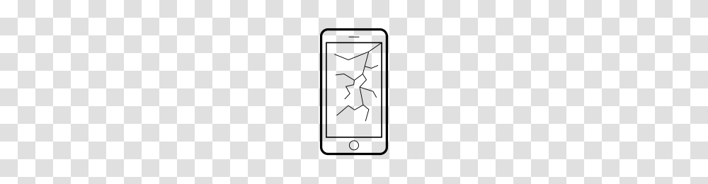 Cracked Screen Icons Noun Project, Gray, World Of Warcraft Transparent Png