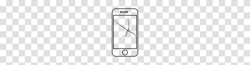 Cracked Screen Icons Noun Project, Gray, World Of Warcraft Transparent Png