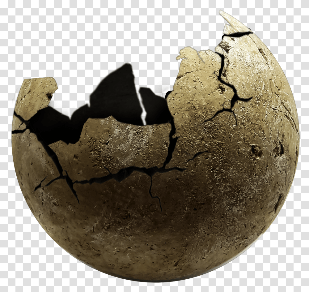 Cracked Stone Sphere Download Transparent Png