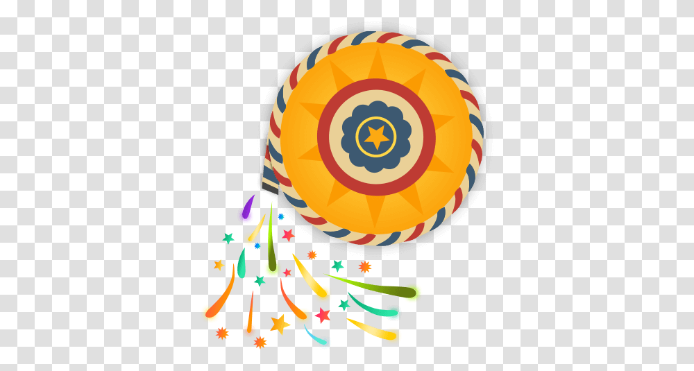 Cracker Clipart Chakri Happy Diwali Whatsapp Stickers, Balloon, Pattern, Floral Design Transparent Png