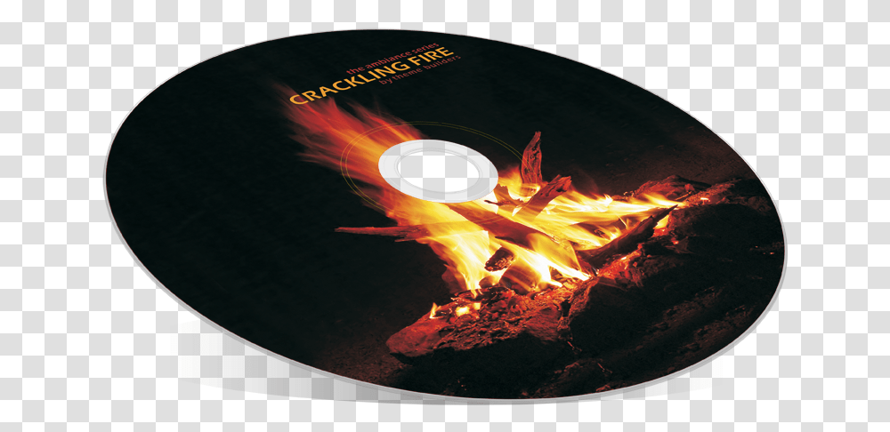 Crackling Fire Sound Effect Mp3 Download Optical Storage, Bonfire, Flame, Disk, Dvd Transparent Png