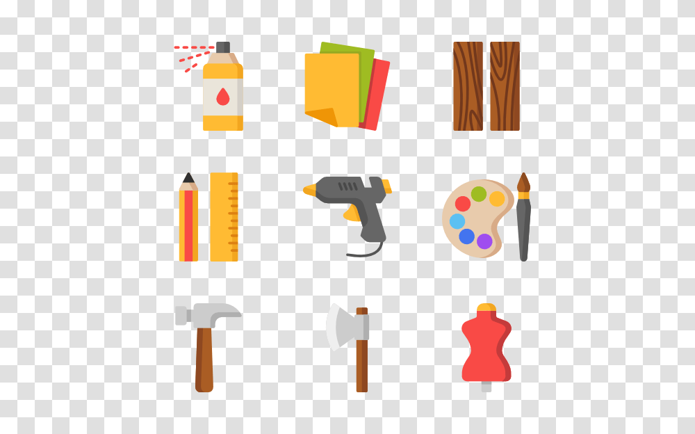 Craft Art Icon Packs, Tool, Power Drill, Label Transparent Png