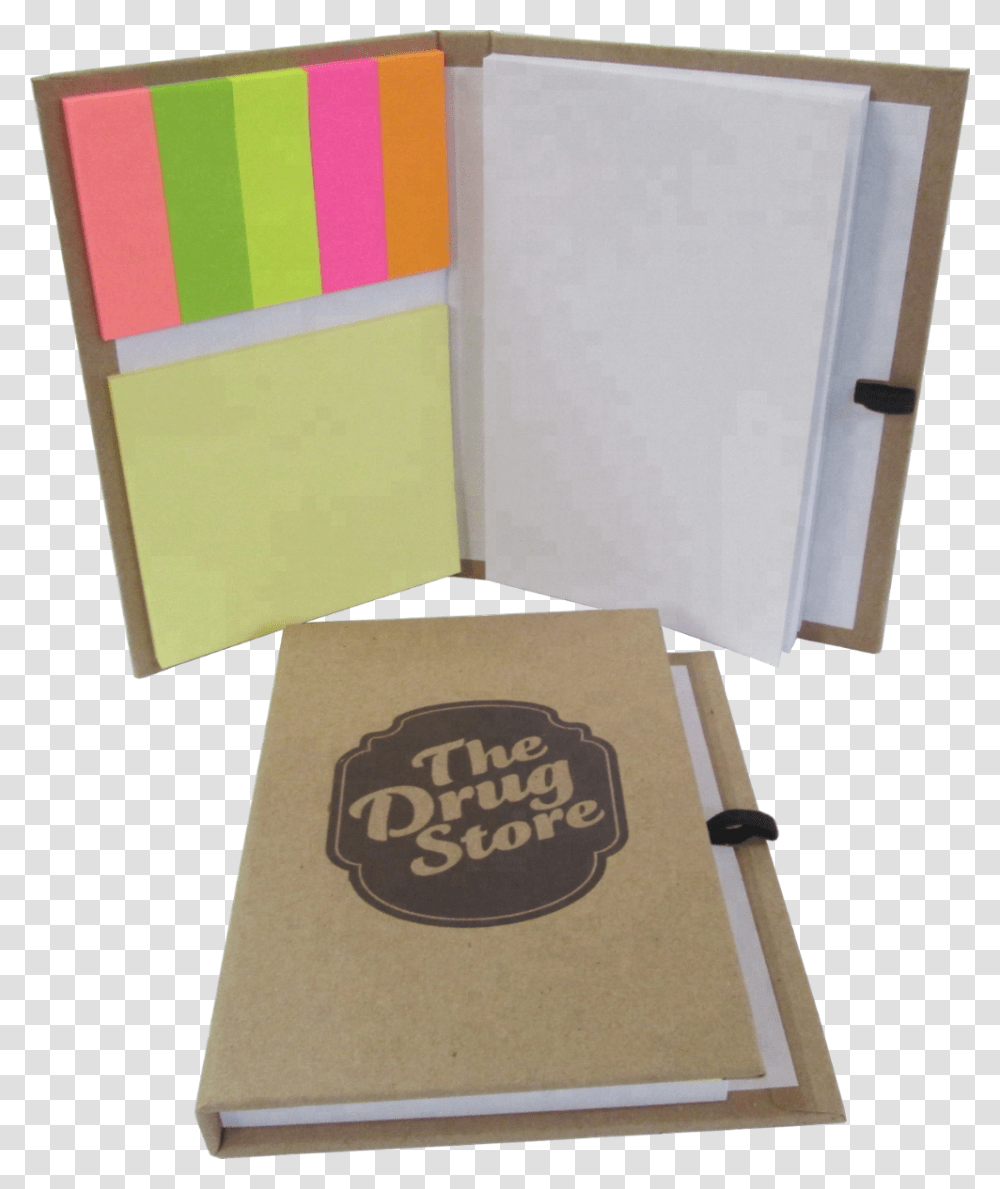 Craft Hard Cover Sticky Note With Pen Paper, File Binder, Box, File Folder Transparent Png