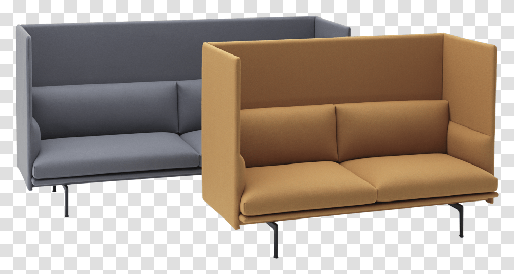 Crafted With Precision Muuto Outline High Back, Furniture, Couch, Armchair, Cushion Transparent Png