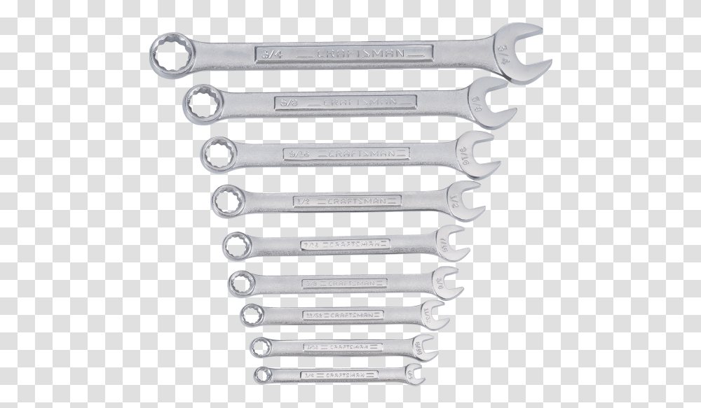 Craftsman Wrenches, Hardware, Electronics Transparent Png