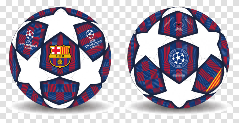 Craig Ucl Barca Ball3 01 Uefa Champions League, Logo, Trademark, Star Symbol Transparent Png