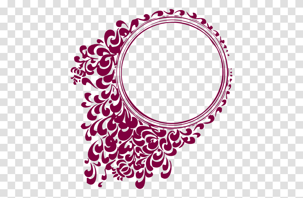 Cranberry Filligree Frame Clip Art, Oval, Bracelet, Jewelry, Accessories Transparent Png