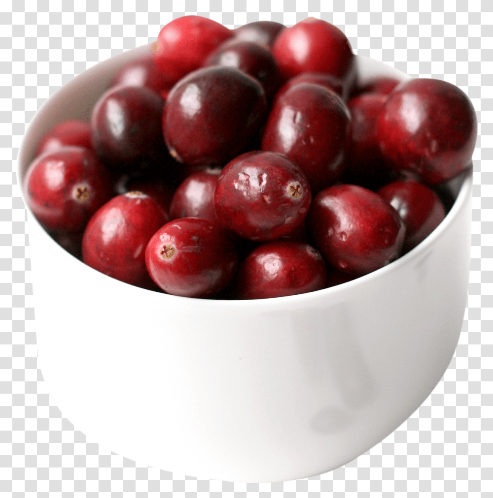 Cranberry In Cup Image Bowl Of Cranberries, Plant, Fruit, Food, Apple Transparent Png