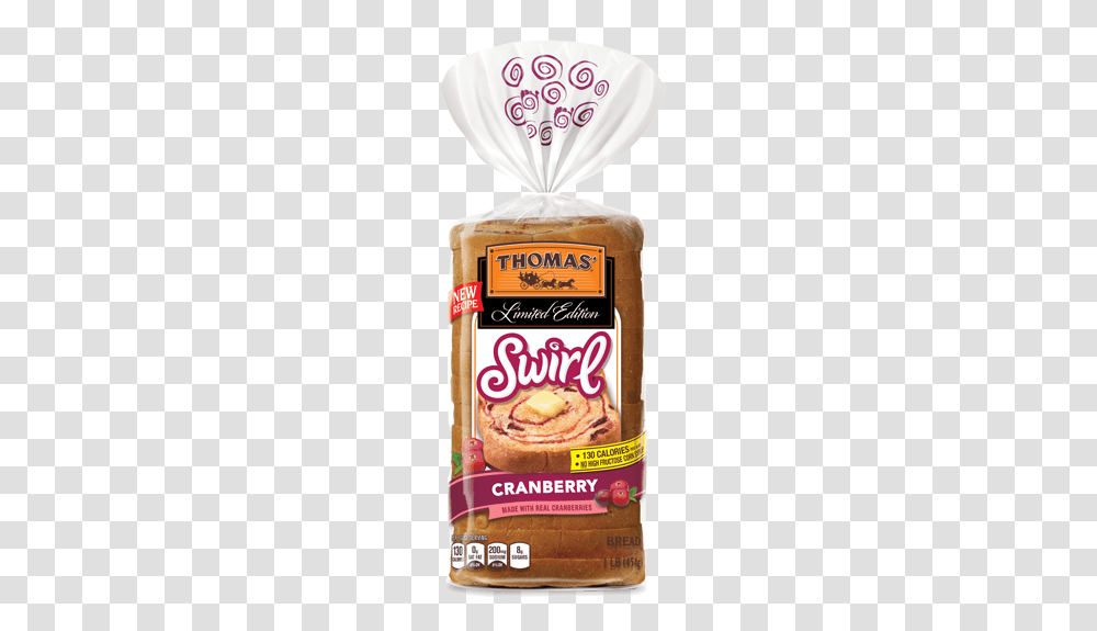 Cranberry Swirl Bread Thomas, Ketchup, Food, Plant, Tin Transparent Png