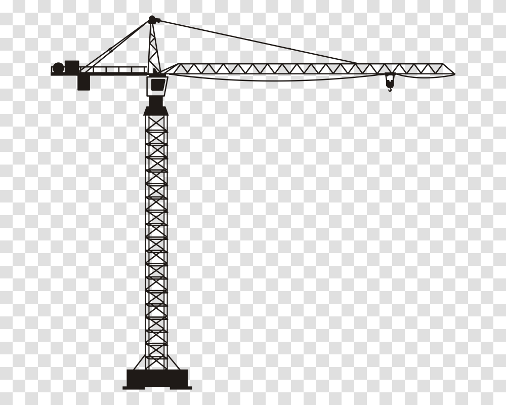 Crane, Construction Crane Transparent Png