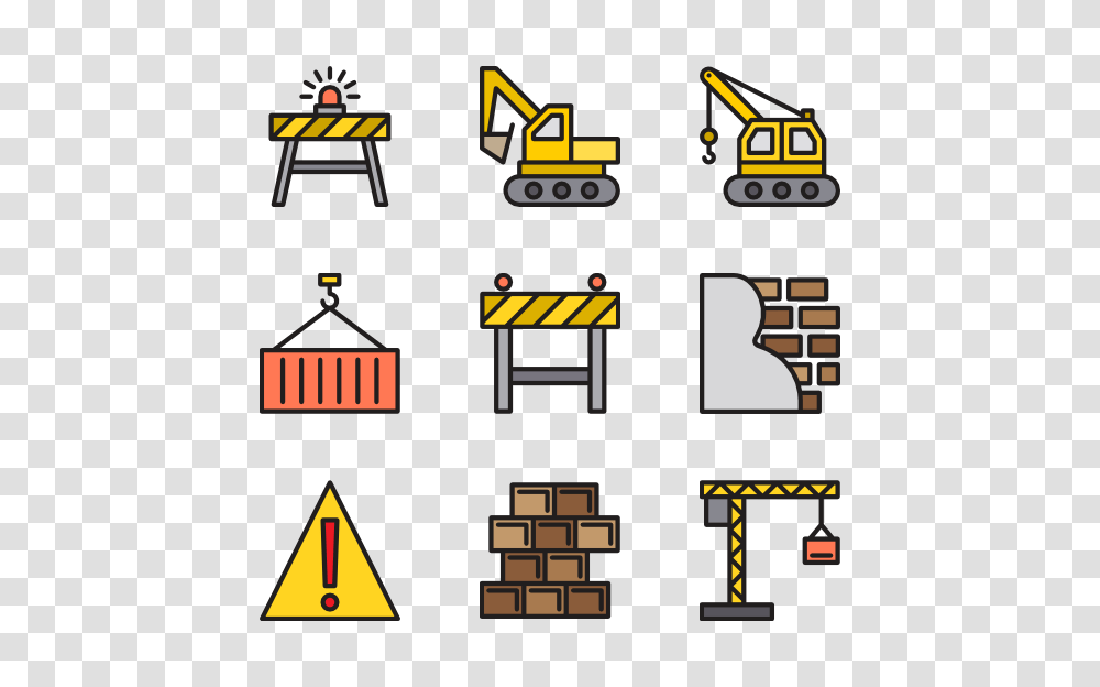 Crane Icon Packs, Sign, Car Transparent Png