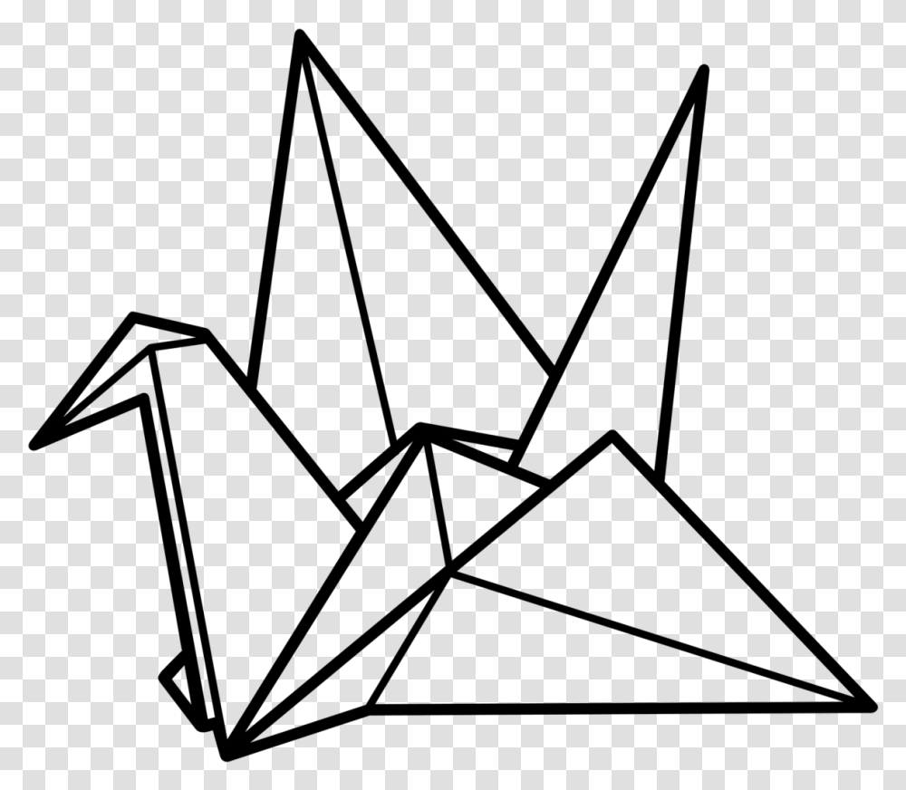 Crane Origami Crane Clipart, Gray, World Of Warcraft Transparent Png