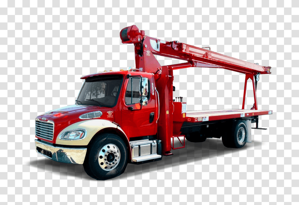 Crane, Tool, Vehicle, Transportation, Fire Truck Transparent Png