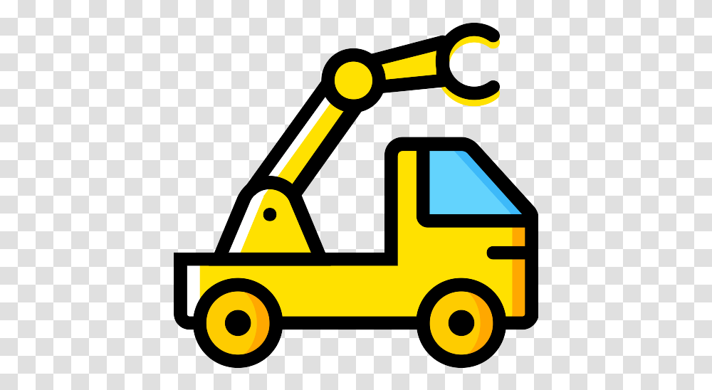 Crane Vector Svg Icon Truck, Vehicle, Transportation, Lawn Mower, Label Transparent Png