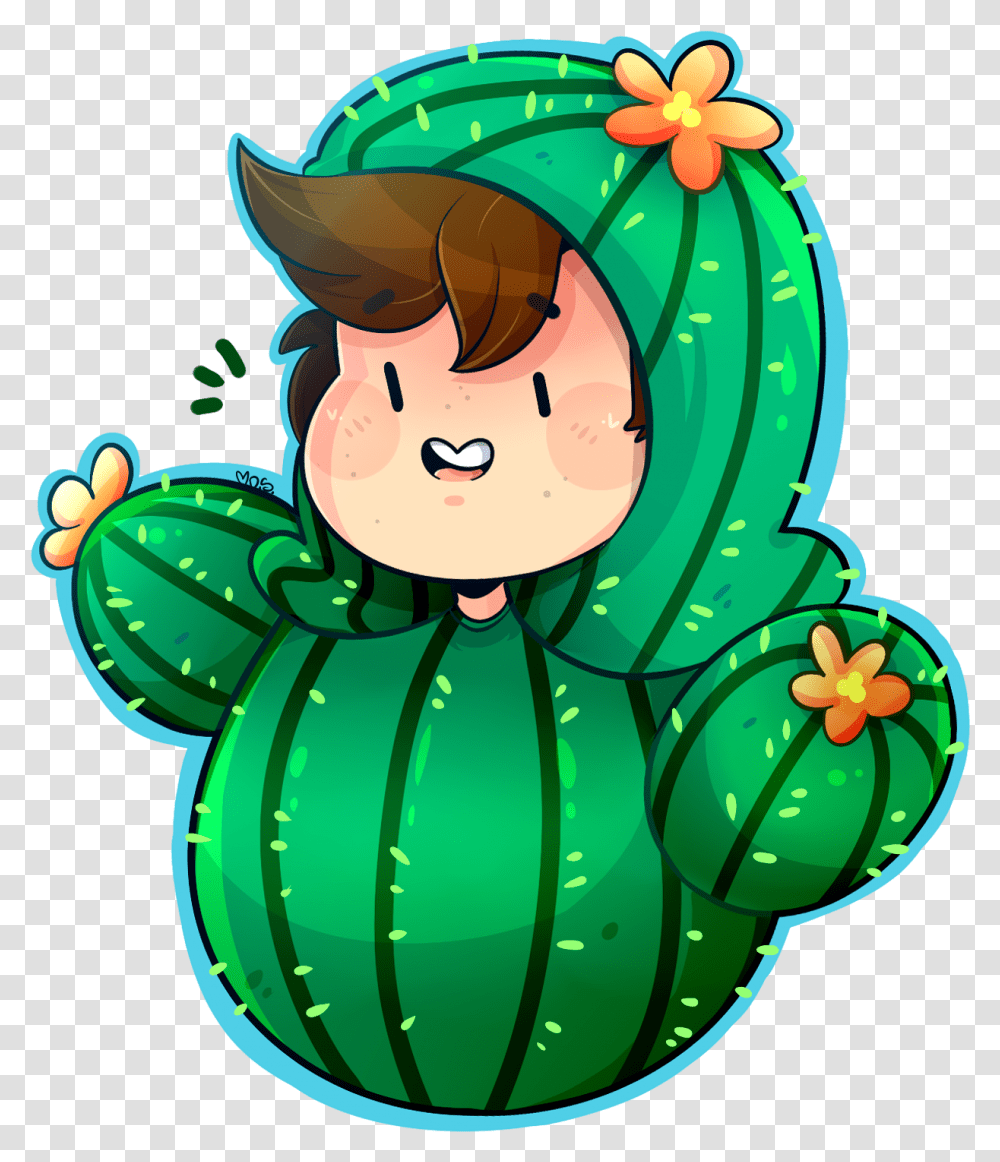 Crankgameplays As Cactus Boi Inspired By A Picture Cactus Boi, Plant, Green, Tree, Pine Transparent Png