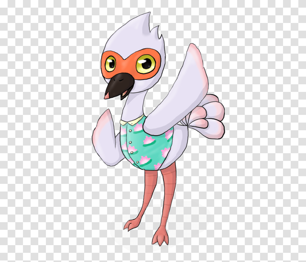 Cranston Animal Crossing Villagers Animals Fictional Character, Bird, Flamingo Transparent Png