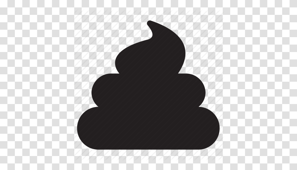 Crap Emoji Poo Pooh Poop Shit Icon, Silhouette, Photography, Gray Transparent Png
