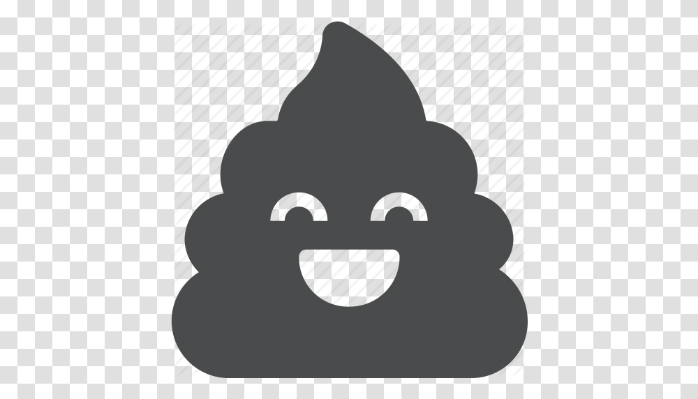 Crap Emoji Poo Poop Shit Terd Icon, Plant, Stencil, Mammal, Animal Transparent Png