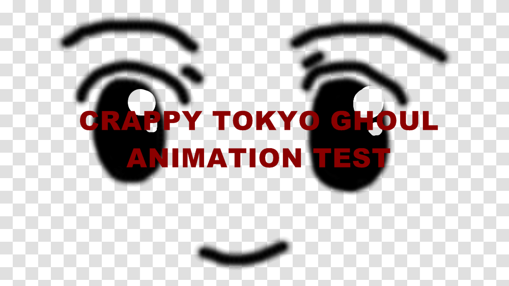 Crappy Tokyo Ghoul Animation Test, Face, Alphabet, Word Transparent Png