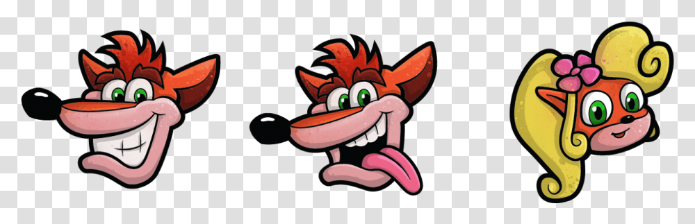 Crash And Coco Icons Coco X Crash N Sane Trilogy, Food, Hot Dog Transparent Png