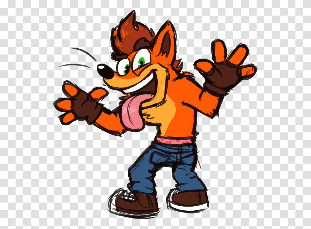 Crash Bandicoot Fanart, Person, Human, Dragon, Costume Transparent Png