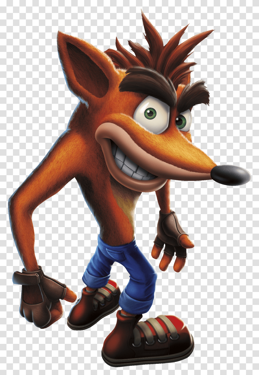 Crash Bandicoot From The Series Game Art Logo, Person, Human, Sweets, Food Transparent Png