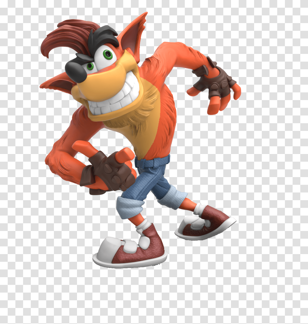 Crash Bandicoot Picture, Person, Human, Figurine, Animal Transparent Png