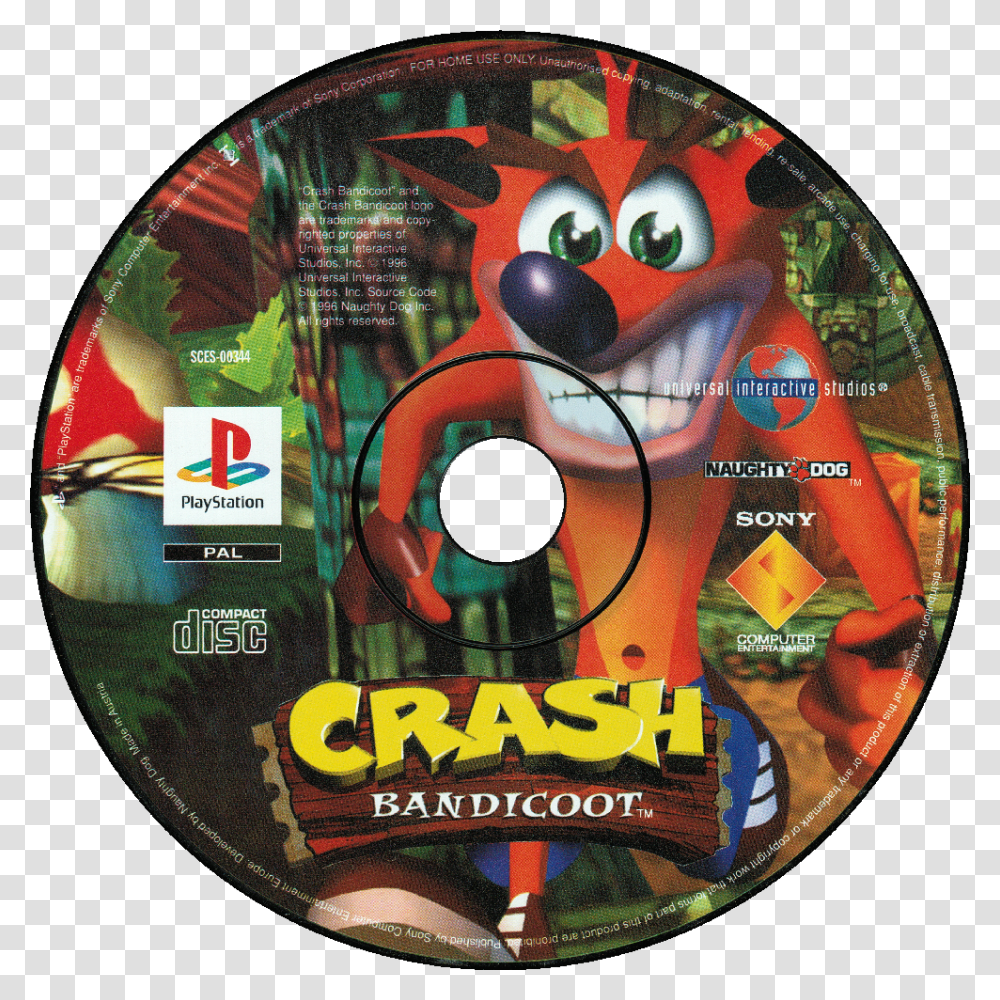 Crash Bandicoot Ps1 Disc, Helmet, Apparel, Disk Transparent Png