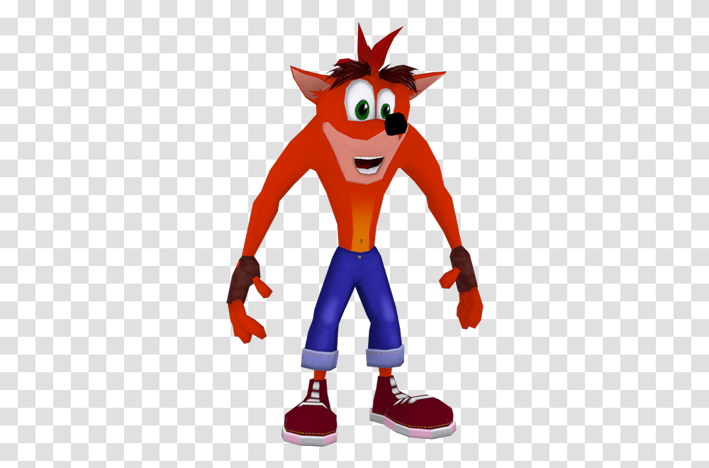 Crash Bandicoot Ps2 Model, Shoe, Footwear, Apparel Transparent Png